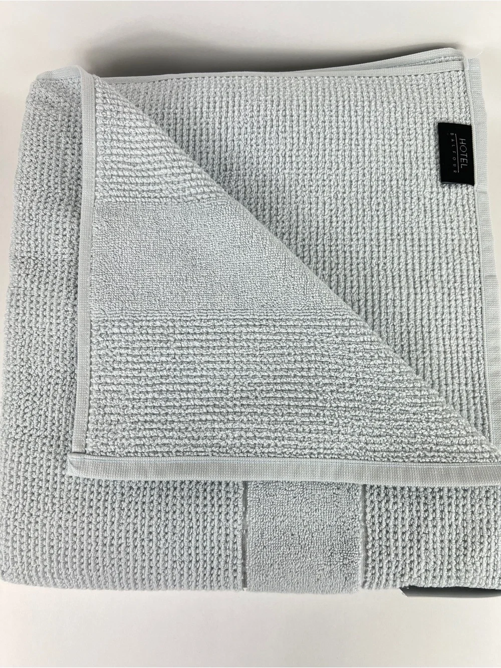 Hotel Balfour Bath Towels Light Blue Soft Turkish Cotton Made in Turkey 2 Pc NEW